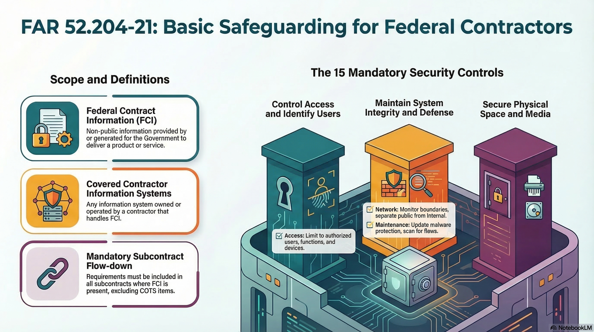 Learn FCI Mandatory Security Controls
